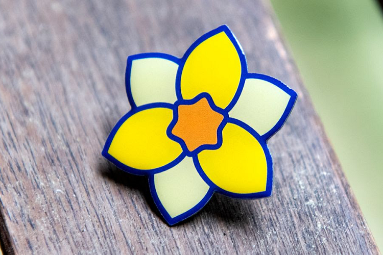 Une Jonquille contre le cancer de l'Institut Curie chez Swiss Life
