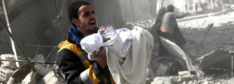 En Syrie, la guerre a fait des ravages, la population est toujours sous le choc