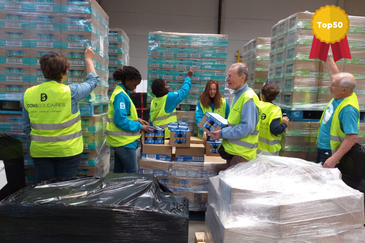 Dons Solidaires® s'engage contre le gaspillage et contre la précarité. Crédits : Dons Solidaires®