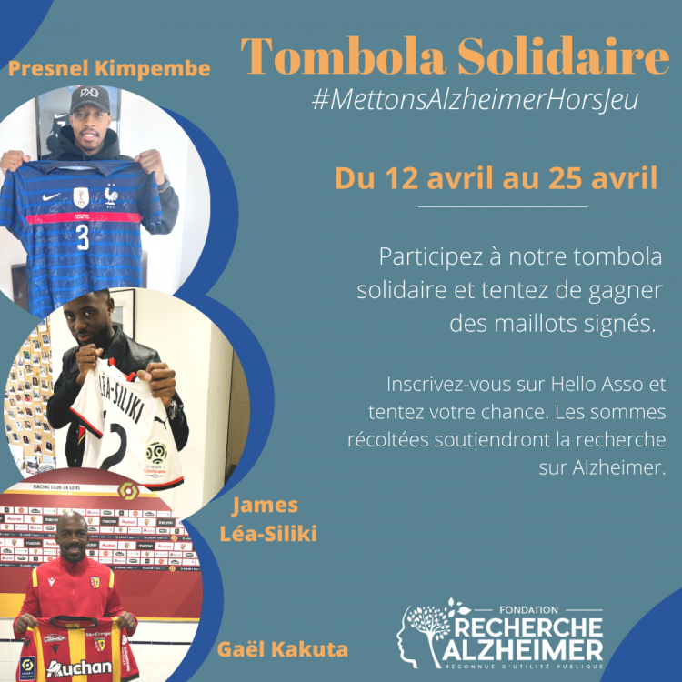 Des joueurs de foot mobilisés contre la maladie d'Alzheimer