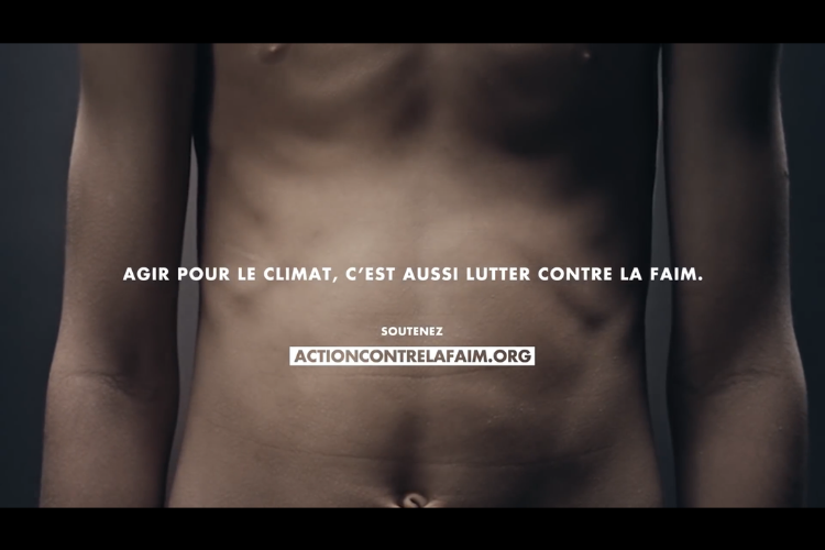 Crédit photo : copie d'écran Youtube Action contre la Faim