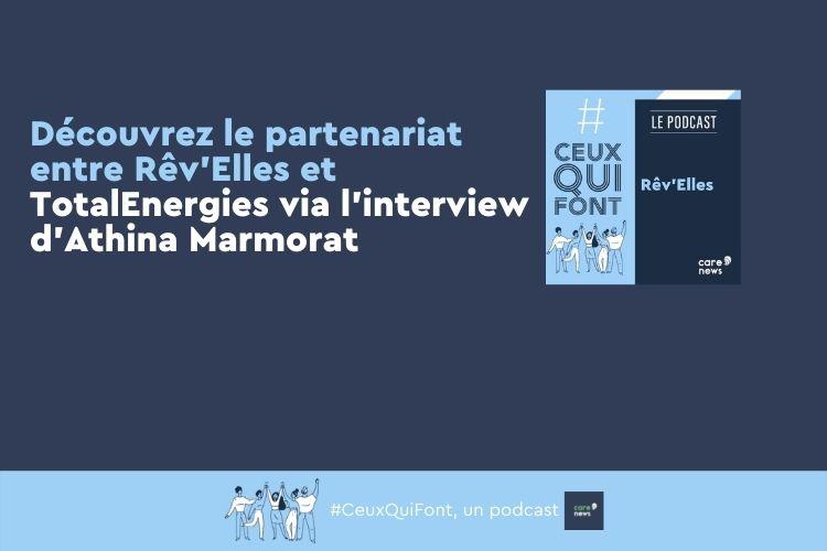 Les collaborateurs de TotalEnergies s'engagent aux côtés de l'association Rêv'Elles. Crédit visuel : Carenews.