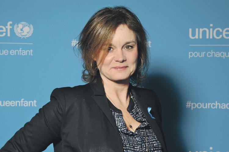 Ann Avril, nouvelle directrice générale d'UNICEF France. Source : UNICEF/Zumstein.