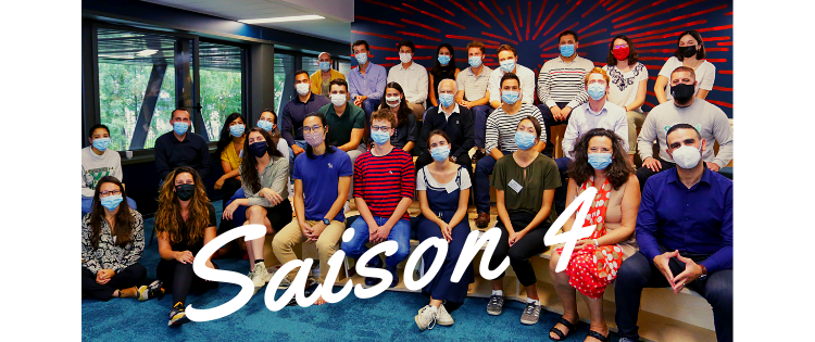 Photo de groupe des vingt entrepreneurs et intrapreneurs lauréats