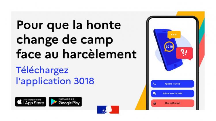 Application e-Enfance/3018