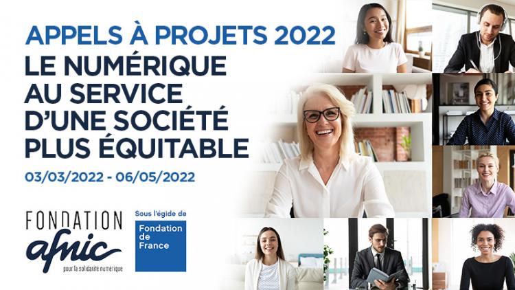 Appel à projets - Le numérique pour une société plus équitable du 3 mars au 6 mai 2022