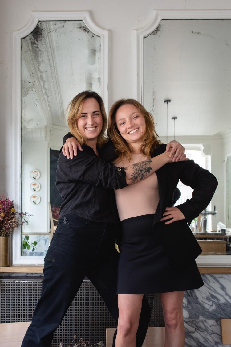 Nika Lozovska & Pauline Séné © Mahka Eslami