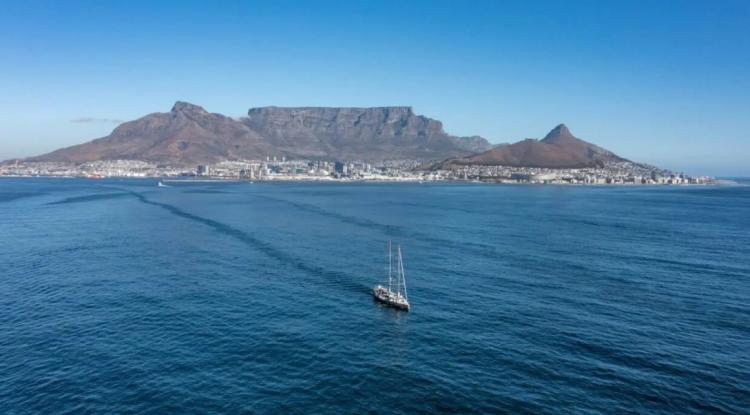 Tara quitte Cape Town © Maéva Bardy