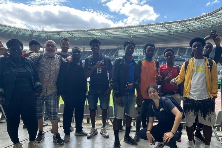 Une journée olympique au Stade de France.