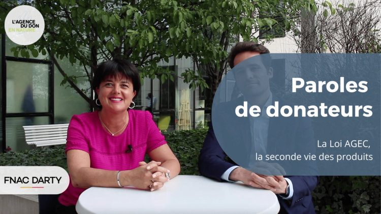 Fnac Darty, partenaire de l'Agence du Don en Nature