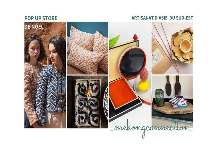 Pop Up de Noel Artisanat d'Asie du Sud-Est Mékong Connection