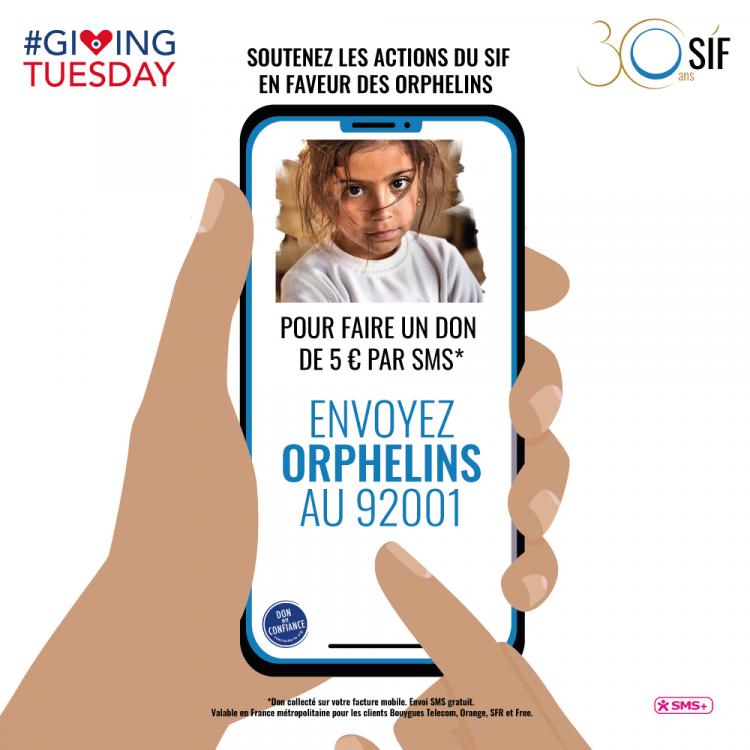 Soutenez les enfants et jeunes orphelins du programme de parrainage du SIF