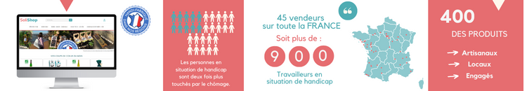 Infographie - SoliShop e-boutique inclusive
