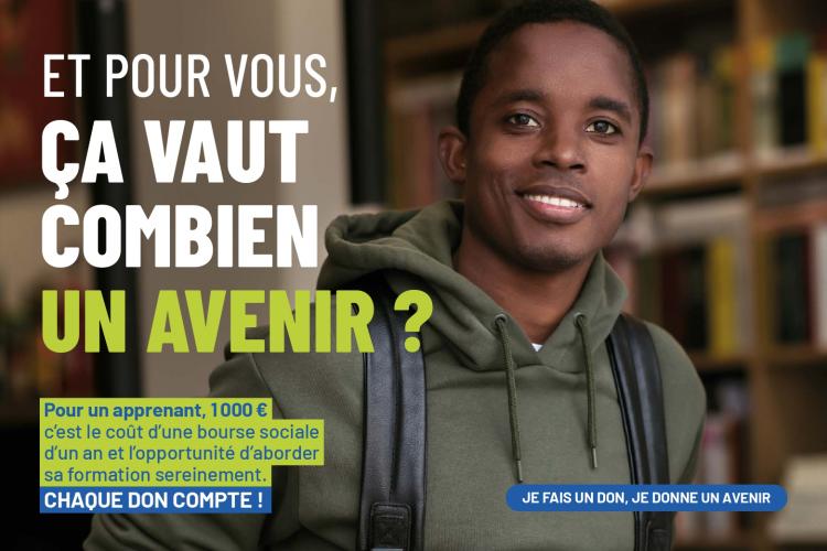 Un apprenant en formation professionnelle nous interpelle : Et pour vous, ça vaut combien un avenir ?