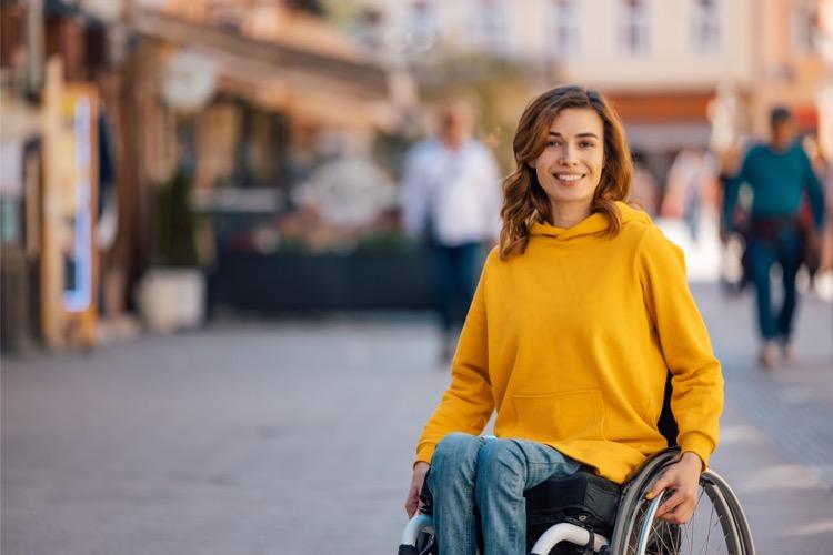 Dreeft est un système de freins pour fauteuil roulant. Crédits photo : iStock.