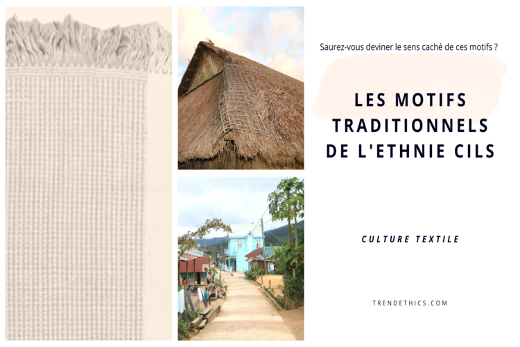 Les motifs traditionnels de l'ethnie Cils