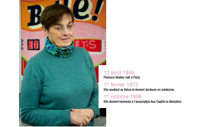 Florence Bladier, bénévole pour l'association Aux captifs, la libération
