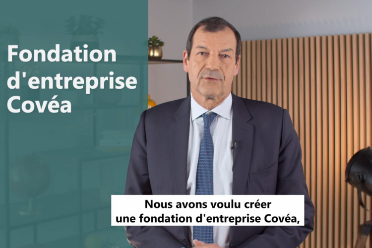 Présentation de la Fondation Covéa par Thierry Derez