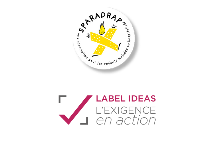 SPARADRAP obtient pour la 3e fois le Label IDEAS