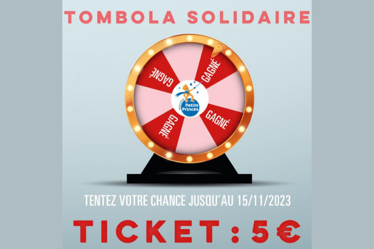 Tombola de l'Association Petits Princes - Crédit photo : DR