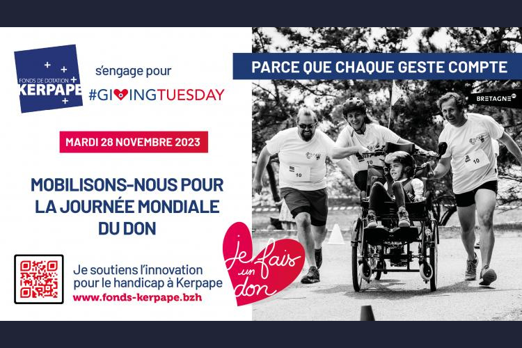 Le fonds de dotation Kerpape se mobilise en #Bretagne pour le Giving Tuesdays France