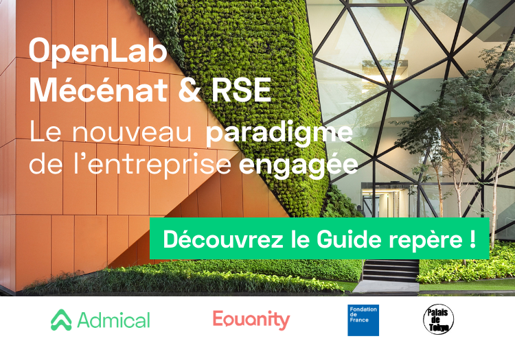 Le Guide repère qui rebat les cartes : Mécénat & RSE : le nouveau paradigme de l’entreprise engagée - Crédit photo : Admical