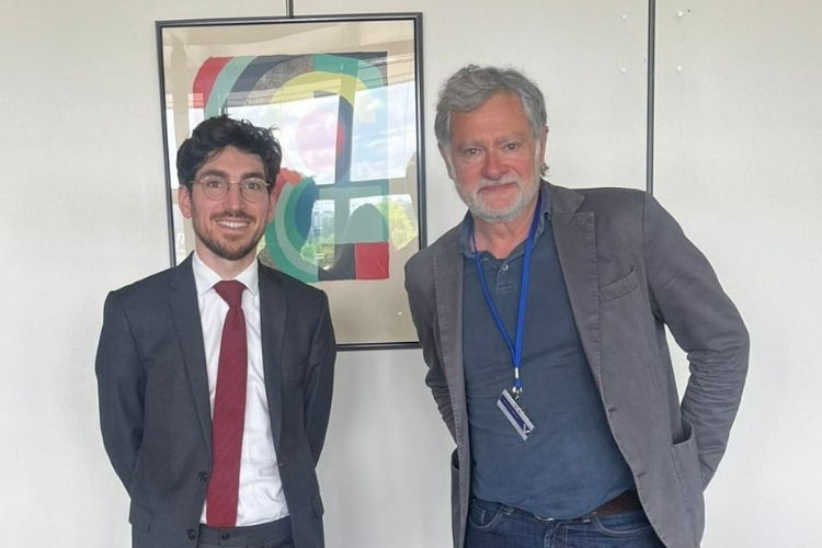 Maxime Baduel , délégué ministériel à l'Économie Sociale et Solidaire auprès de Jean-Michel Pasquier, fondateur de KOEO et ambassadeur du Mouvess Ile-de-France - Crédit photo : DR.