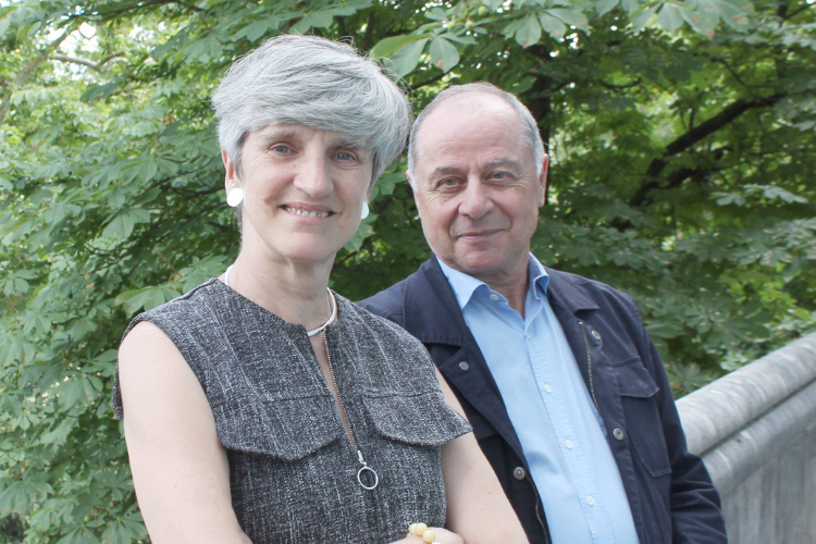 Marie-Bernard DELOM et François CONTENT