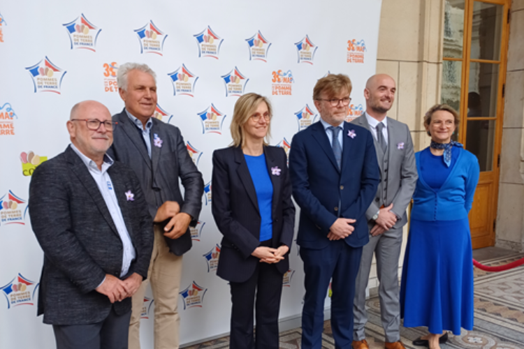 Célébration de la journée internationale de la pomme de terre par le CNIPT, en présence de Marc Fesneau, ministre de l’Agriculture et de la Souveraineté alimentaire et Agnès Pannier-Runacher, ministre déléguée auprès du ministre de l’Agriculture et de la Souveraineté alimentaire