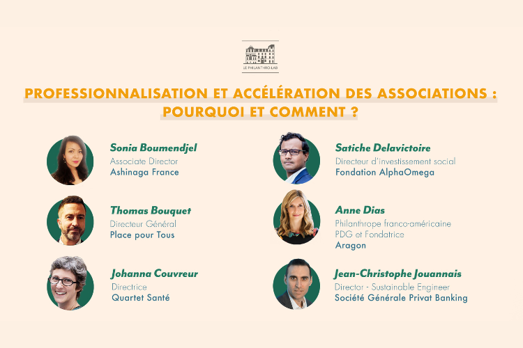 Invitation : Conférence-Débat « Professionnalisation et accélération des associations : pourquoi et comment ? »
