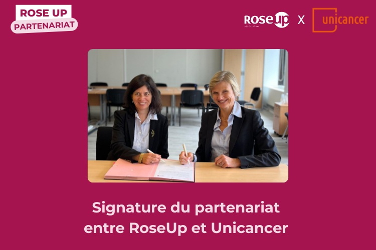 RoseUp et Unicancer s’associent en signant un partenariat stratégique patients - Crédit photo : DR.