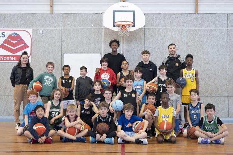La Fondation Transdev agit pour favoriser les apprentissages par le sport en soutenant le projet Baskool - Crédit photo : Grégoire Maisonneuve