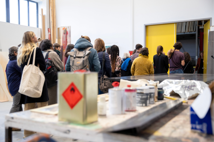 Festival d'Aix, visite des ateliers