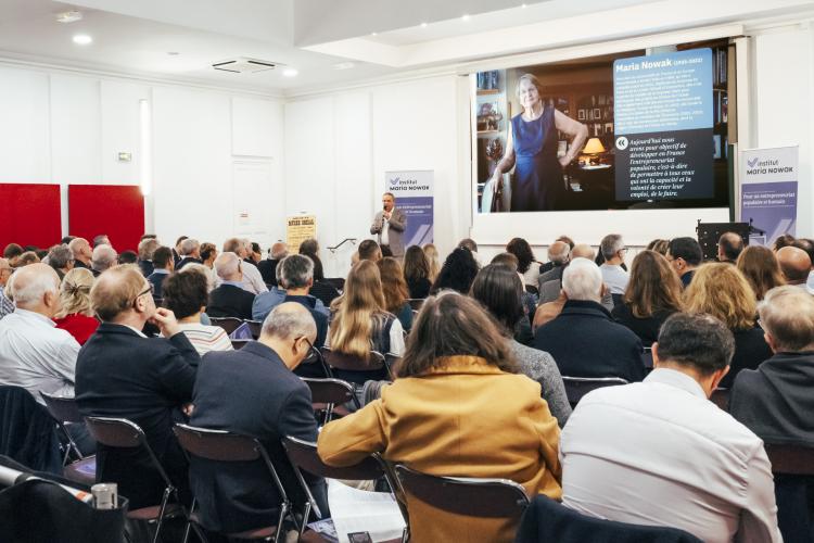 Inauguration de l'Institut Maria Nowak au Cédias - Musée social