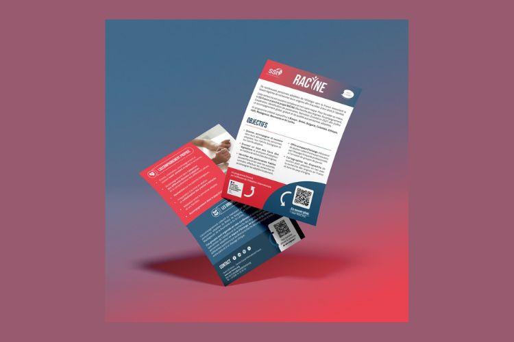 Flyer RACINE - Recherche des origines dans les adoptions internationales