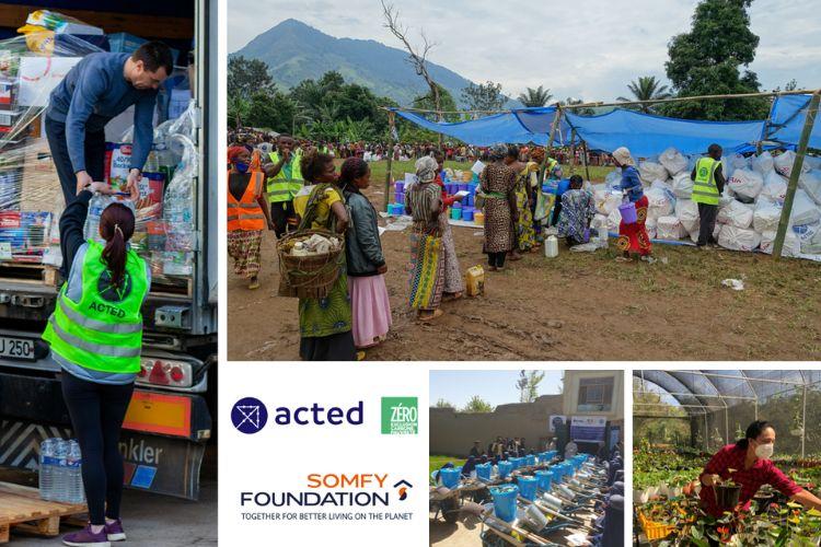 Bilan d'un an de partenariat entre la Fondation SOMFY et Acted
