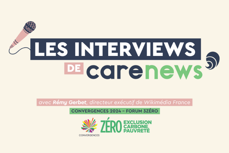 Carenews rencontre Rémy Gerbet, le directeur exécutif de Wikimédia France. Crédit: Carenews