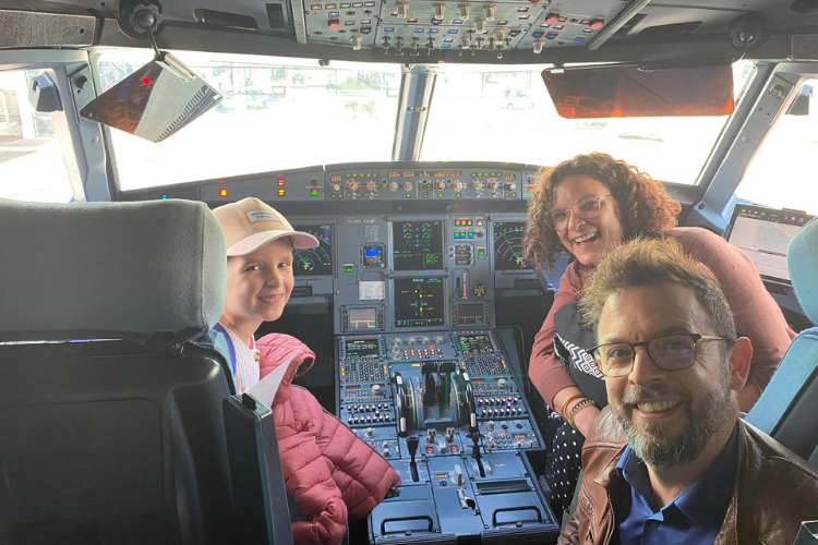Vueling réalise le voeu de Matilde