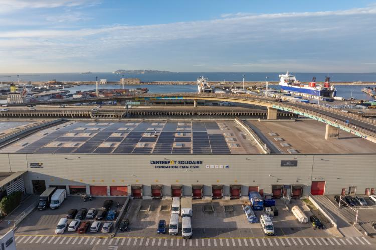 L'Entrepôt Solidaire de la Fondation CMA CGM