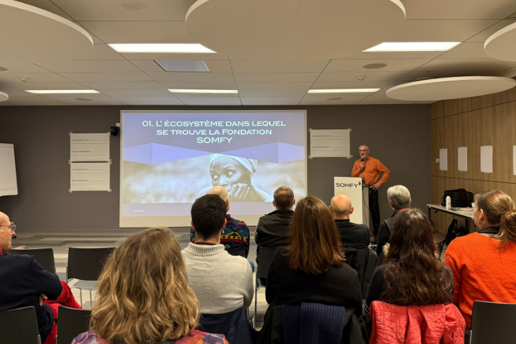 Workshop avec les associations partenaires de la Fondation SOMFY