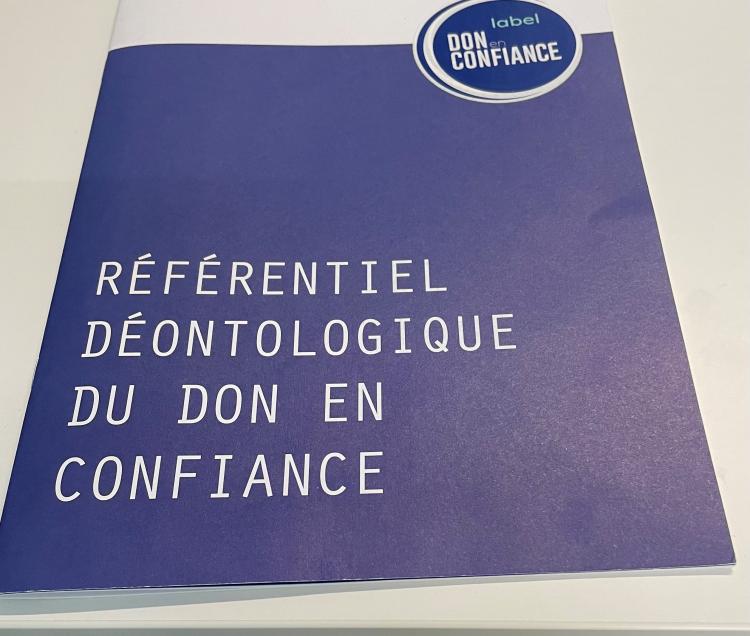 Référentiel déontologique du Don en Confiance