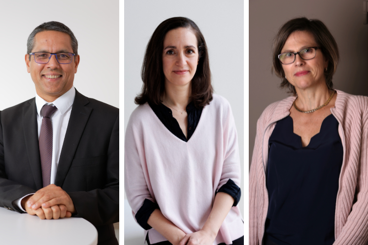 Marc Simon-Jean, Caroline Lattaignant, et Isabelle Védrine-André. Crédits : EDF ; Christel Sasso Capa Picture