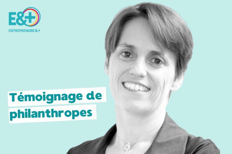 Claire Floreani, philanthrope membre de l'alliance Entreprendre&+