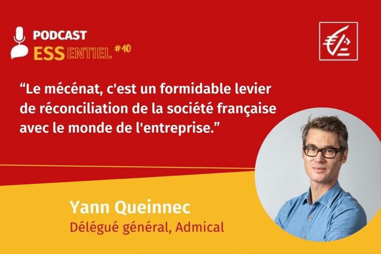 Photo de Yann Queinnec, délégué général d’Admical