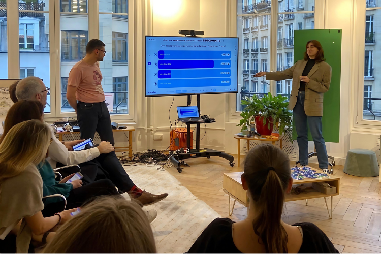 La Fondation CGénial a mis en place une organisation de type holacratique il y a six ans, notamment pour favoriser le partage des responsabilité et le bien-être au travail. Crédit : Fondation CGénial.