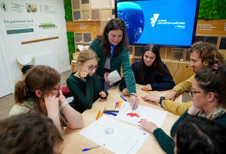Fondation GoodPlanet - Atelier limites planétaires © Anne-Sophie Guebey