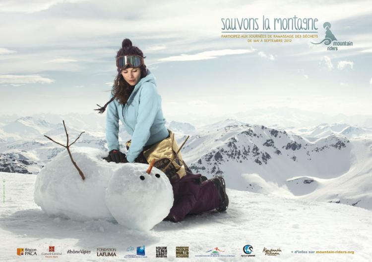 L'association Mountain Riders milite pour le développement durable en montagne. Crédit photo : Moutain Riders.
