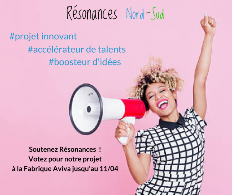Appel à projets Fabrique Aviva - Soutenez Résonances Nord-Sud jusqu'au 11 avril