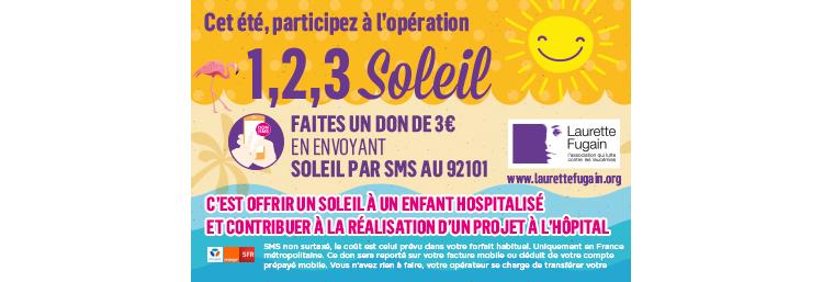 1 SMS pour soutenir les enfants hospitalisés cet été !