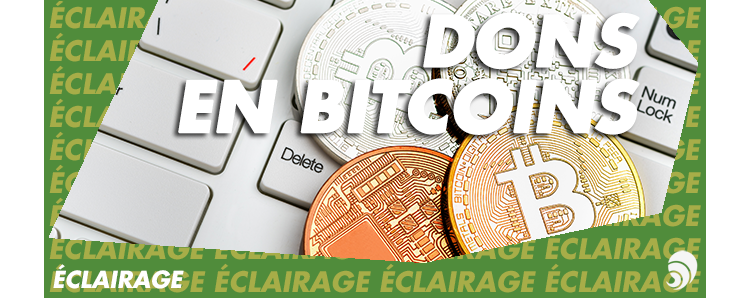 [ÉCLAIRAGE] Le don en Bitcoin n’est pas monnaie courante